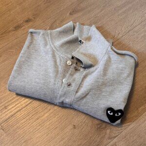 Comme des Garçons (CDG) Heart Logo Polo - XL